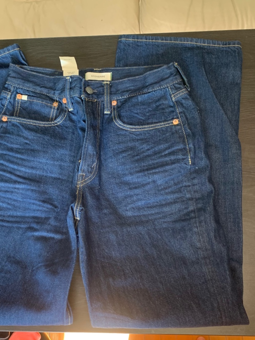 A77 dark wash denim jeans